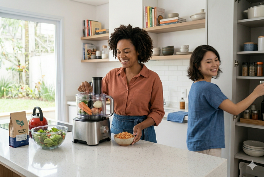 Eletroportáteis: Um guia completo de para sua cozinha Processador de alimentos
